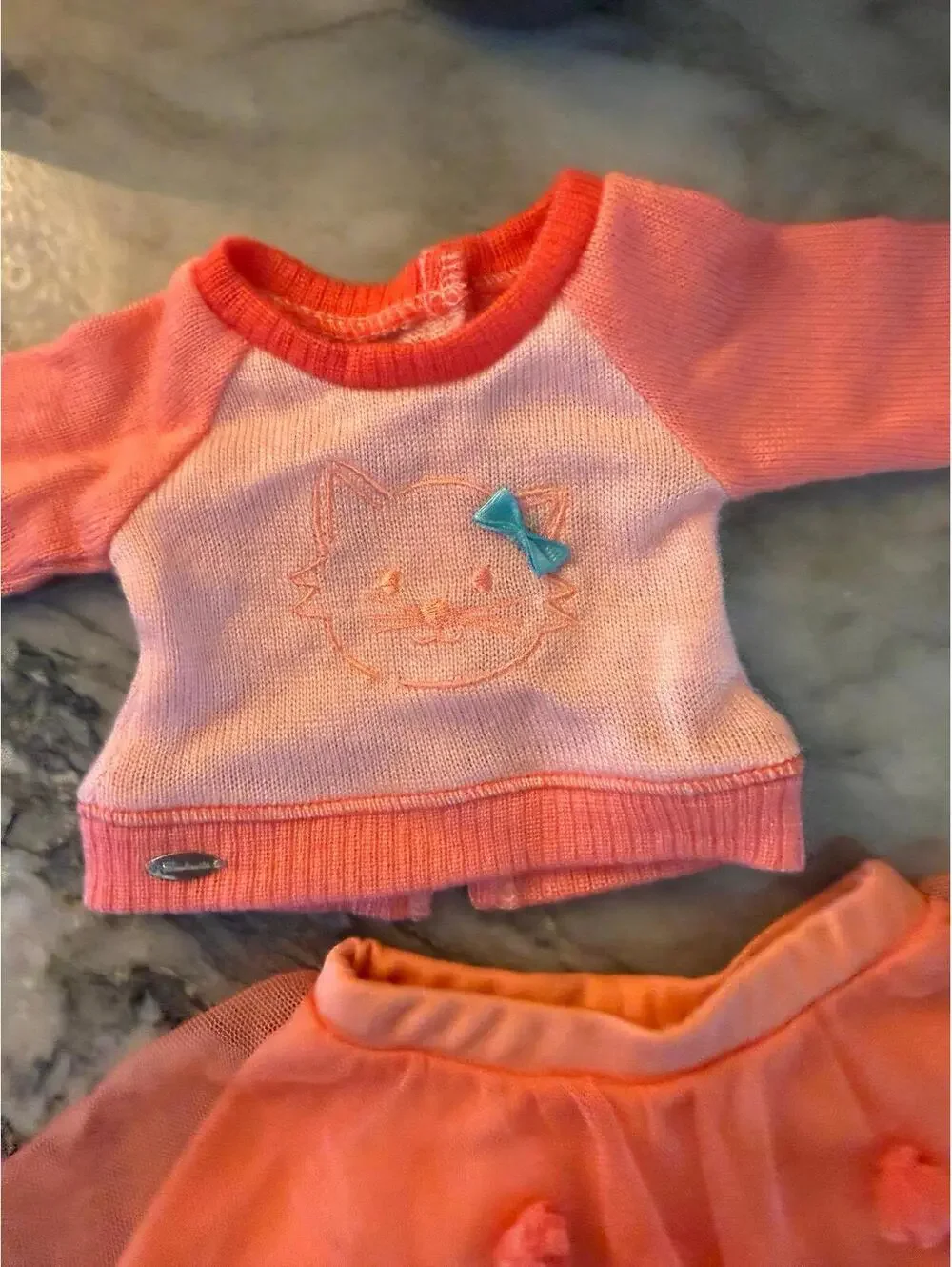 American Girl Truly Me doll kitten cat sweater retired 2017 Express style A903